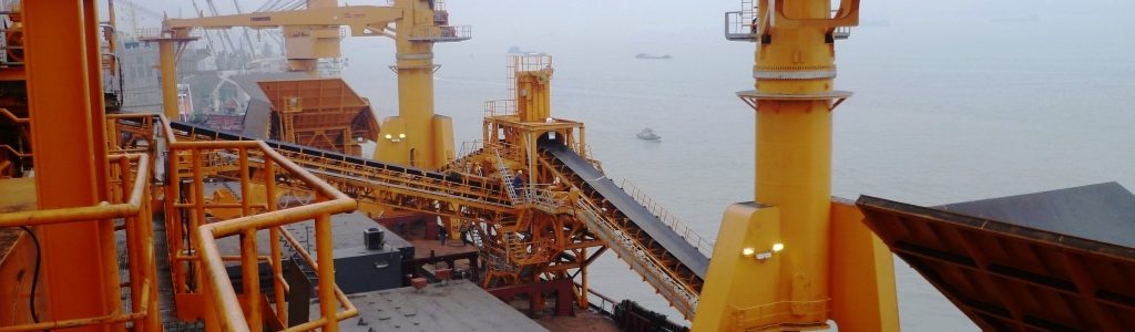 Conversion from OBO carrier into transhipper Conversion from OBO carrier into transhipper
