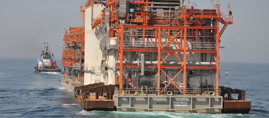 Improvement of stability of floating modules Improvement of stability of floating modules