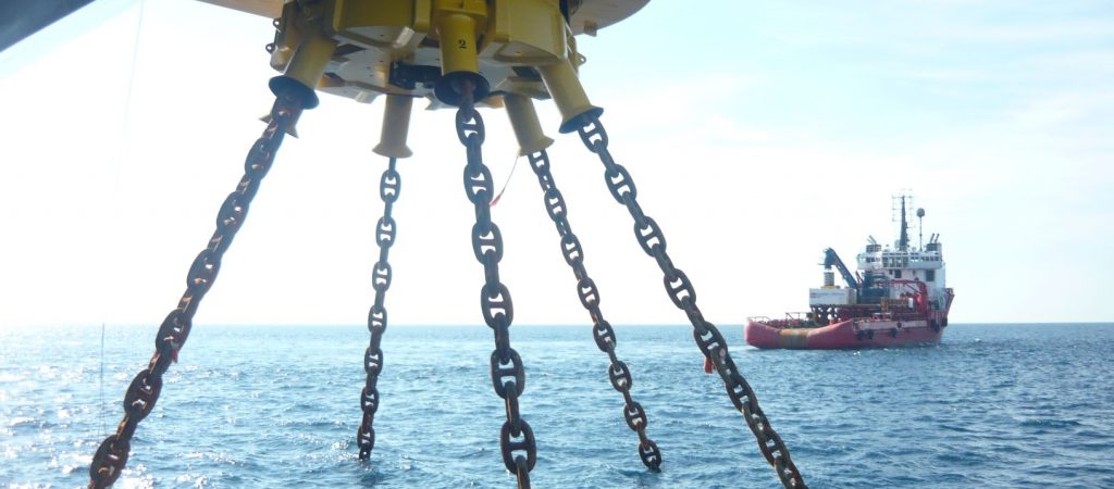 Single point mooring analysis for disconnection and re-connection of chains and risers Single point mooring analysis for disconnection and re-connection of chains and risers