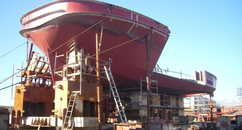 Supervision during consruction of Tugs Supervision during consruction of Tugs
